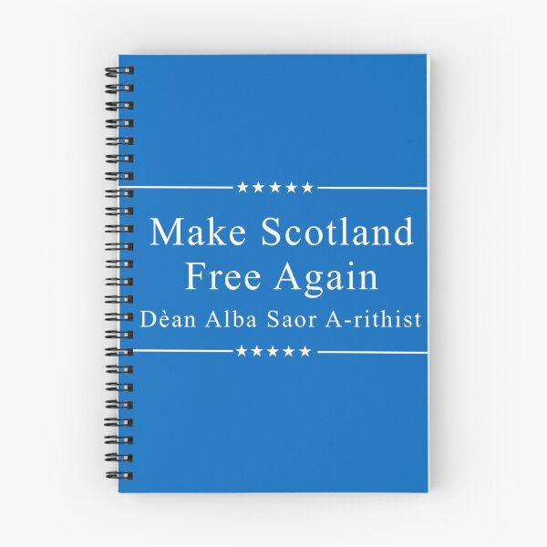 Item preview, Make Scotland Free Again dual-language star sign designed and sold by JonathanR1994.