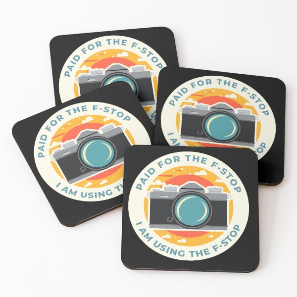 Item preview, Retro F-Stop Camera Badge designed and sold by BRU Design.