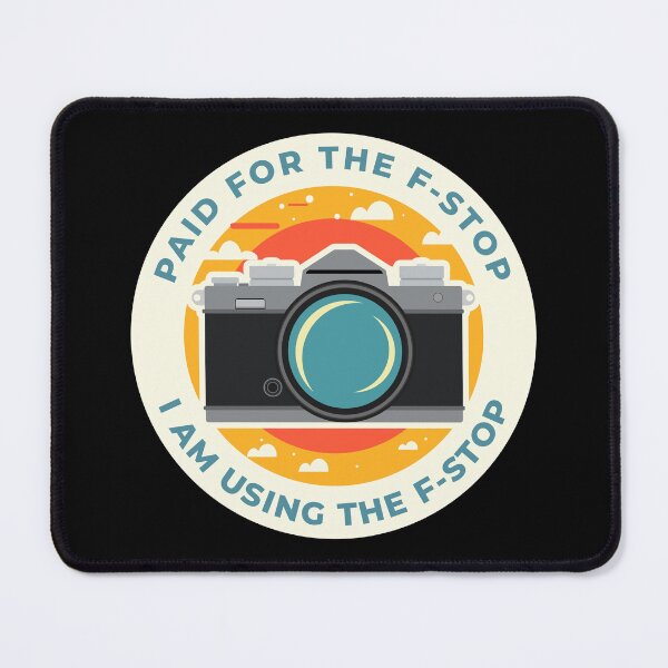 Item preview, Retro F-Stop Camera Badge designed and sold by BRU Design.