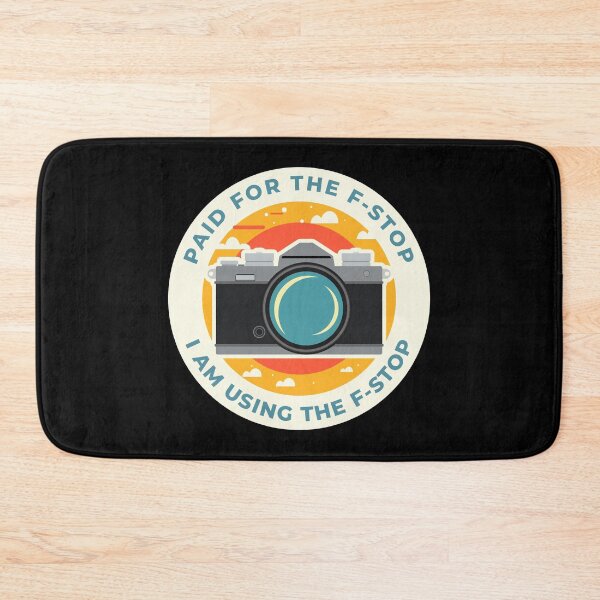 Item preview, Retro F-Stop Camera Badge designed and sold by BRU Design.