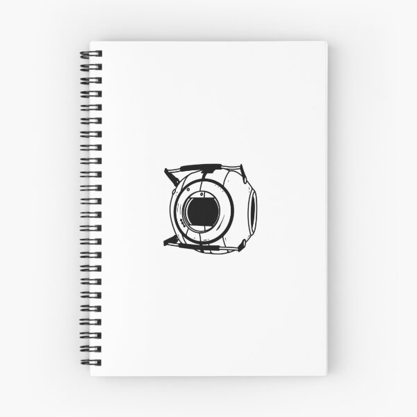 Item preview, Wheatley: Minimalist Portal Core Line Art designed and sold by LDBW.