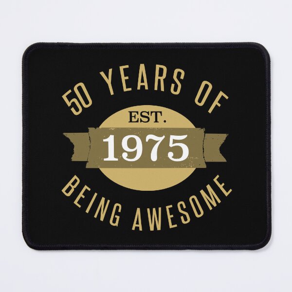 Item preview, Est 1975 50th Birthday Humor designed and sold by thepixelgarden.