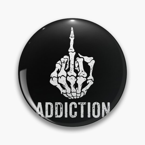 Item preview, Fuck Addiction - Anti Alcohol Drug Recovery Sobriety designed and sold by dantixebiana.