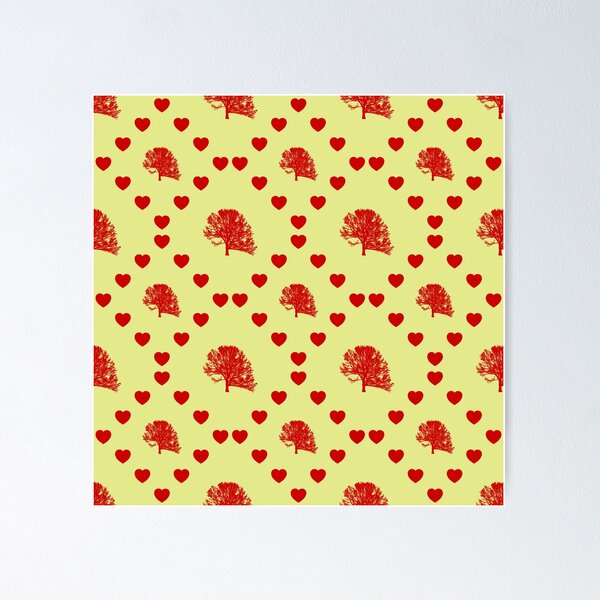 Artikel-Vorschau von Árbol derecho pesado Patrón de corazón sin costura Arbre lourd droit Motif de cœur sans couture Right Heavy Tree Seamless Heart Pattern Rechter schwerer Baum Nahtloses Herzmuster, designt und verkauft von TheIconSmith.