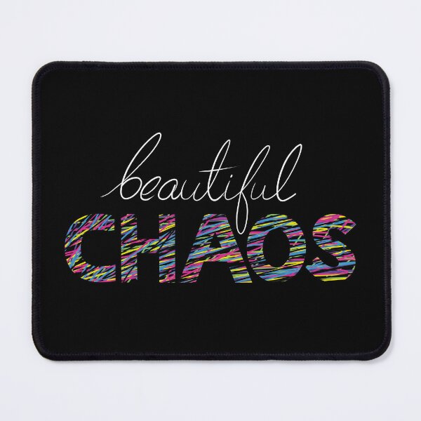 Item preview, Positive Motivational Text Beautiful Chaos designed and sold by ChantellaGF.