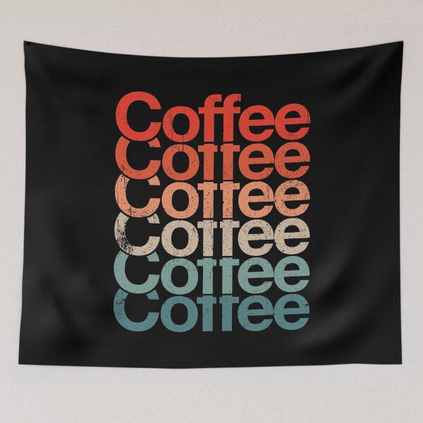 Item preview, Retro Coffee - Vintage Barista Coffee Addicts Gift designed and sold by dantixebiana.