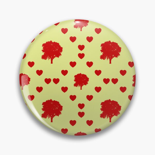 Item preview, Diseño de corazón sin costura de árbol mediano Motif de cœur sans couture pour un arbre moyen mignon Cute Average Tree Seamless Heart Pattern Niedlicher durchschnittlicher Baum Nahtloses Herzmuster designed and sold by TheIconSmith.
