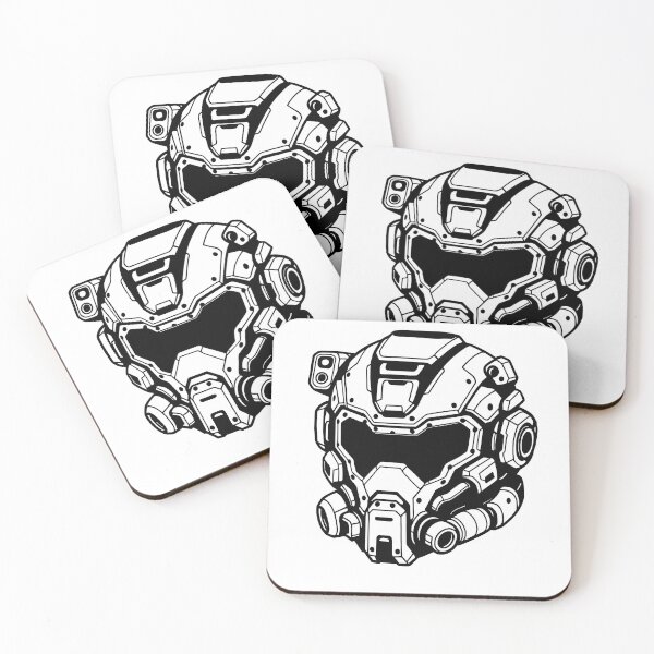 Item preview, Sci-Fi Pilot Helmet Minimalist Line Art designed and sold by LDBW.