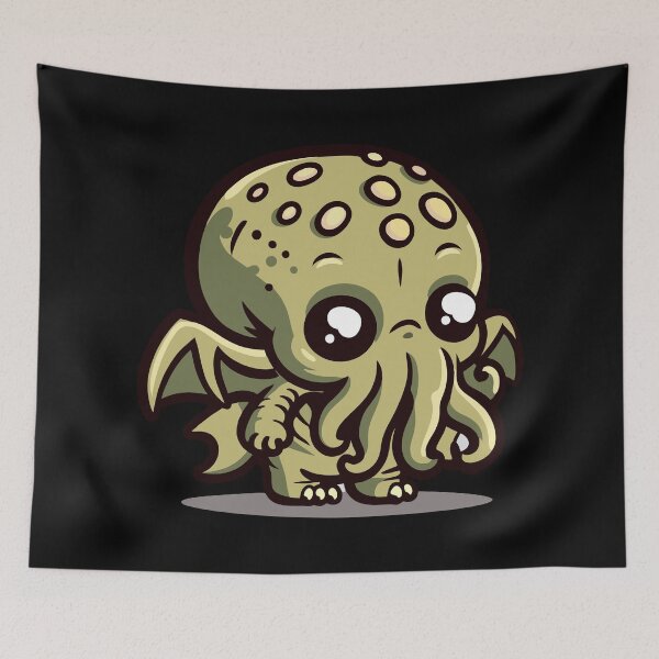 Item preview,  Sage Cute Cthulhu Design designed and sold by BRU Design.