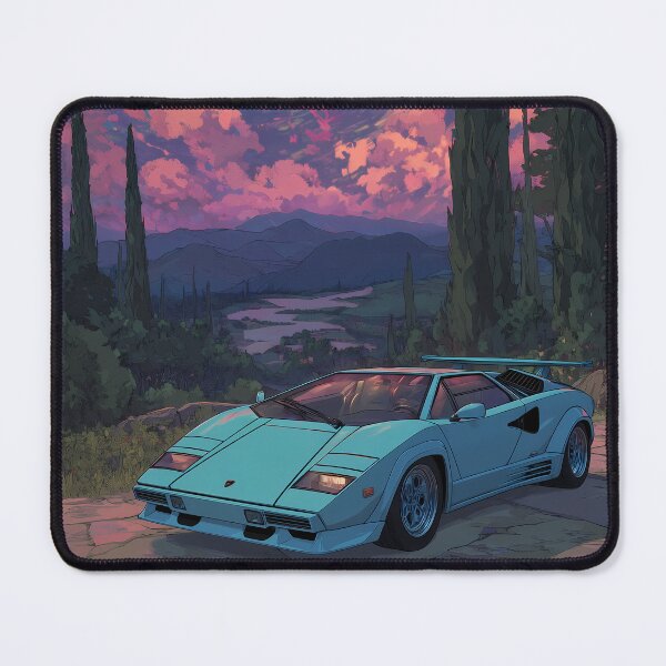 Item preview, Starry Night Lamborghini Anime Art designed and sold by Torii Studio.