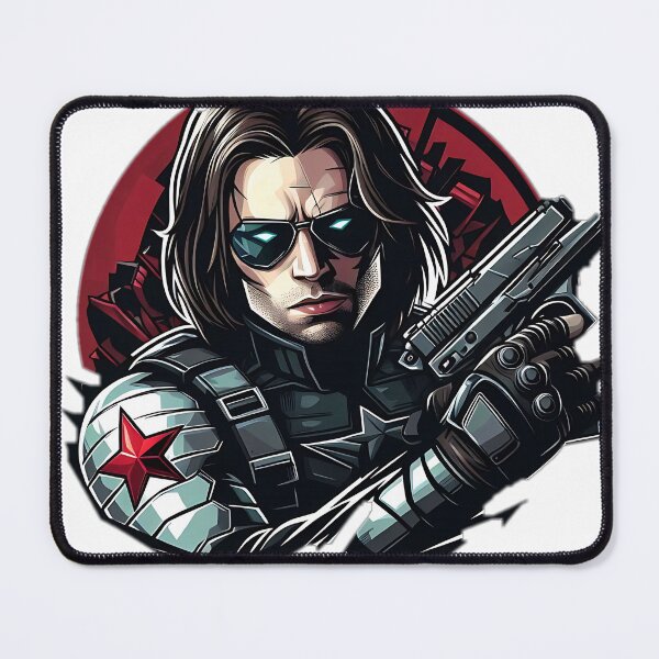 Item preview, bucky winter soldier designed and sold by NCNGDESIGN.
