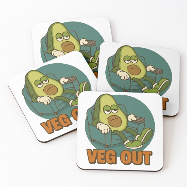 Item preview, Veg Out – Lazy Avocado Mode designed and sold by giant_ani.