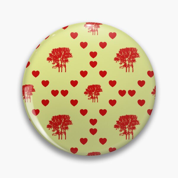 Item preview, Diseño corazón sin costura triple árbol de invierno Triple arbre d'hiver motif coeur sans couture Triple Winter Trees Seamless Heart Pattern Triple Winter Trees Nahtloses Herzmuster designed and sold by TheIconSmith.