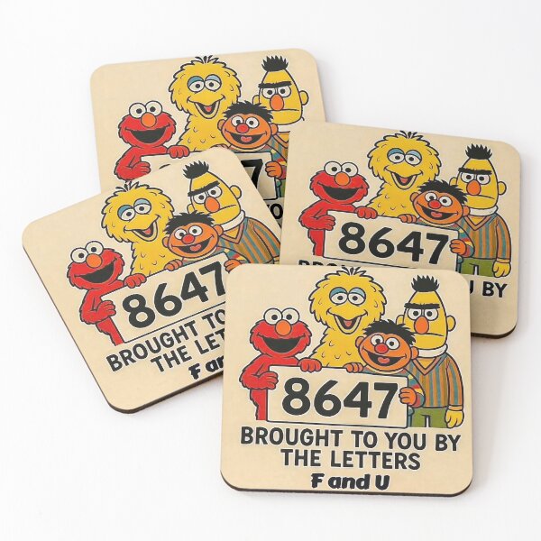 Item preview, 8647 Brought to you by the letters F and U designed and sold by PopCultureArtShop.