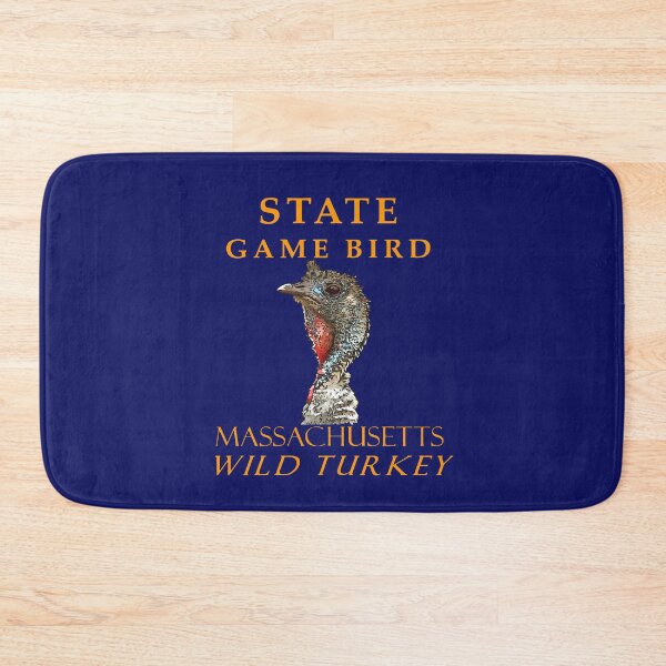 Item preview, Massachusetts Territory Gamebird Quirky Wild Turkey designed and sold by taiche.