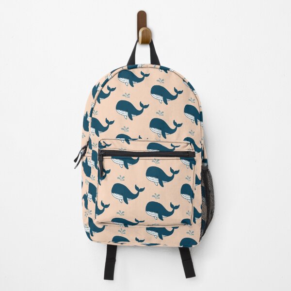 Item preview, Playful Whale Splash – Cute Ocean Animal Illustration designed and sold by PatchAndPetal.