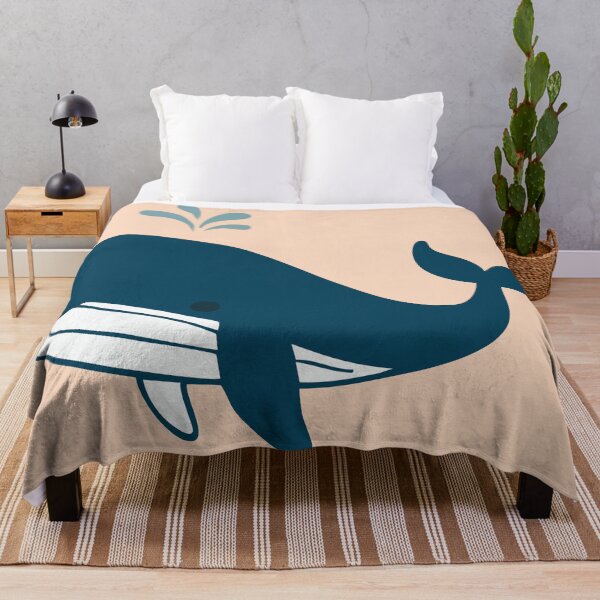 Item preview, Playful Whale Splash – Cute Ocean Animal Illustration designed and sold by PatchAndPetal.