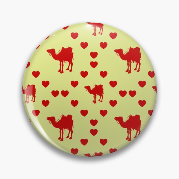 Item preview, Pack Camel patrón de corazón sin fisuras Pack Camel Seamless Heart Pattern Pack Camel Seamless Heart Pattern Rudel Kamel Nahtloses Herzmuster designed and sold by TheIconSmith.