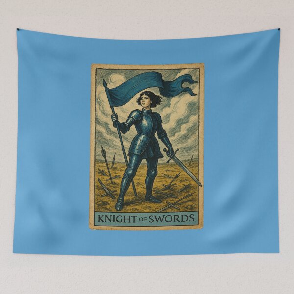 Item preview, Saint Joan of Arc Knight of Swords designed and sold by hauntedtees.