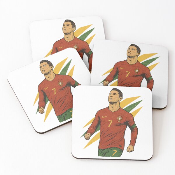 Item preview, Cristiano Ronaldo Retro Portugal Football Art – Vintage Supporter Design designed and sold by liondrifter.