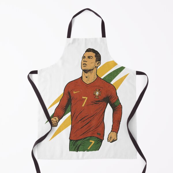 Item preview, Cristiano Ronaldo Retro Portugal Football Art – Vintage Supporter Design designed and sold by liondrifter.