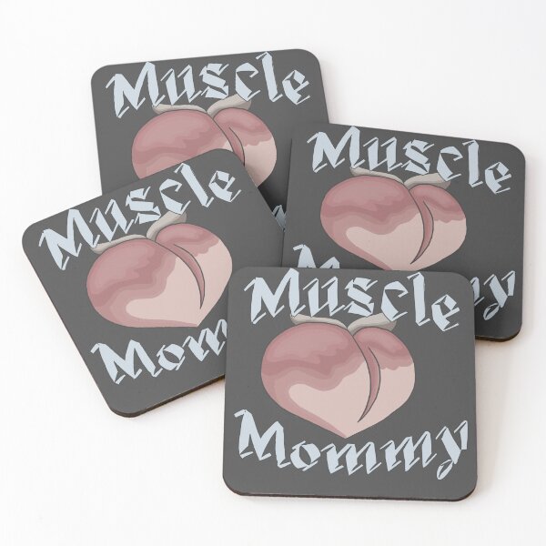 Item preview, Muscle Mommy - peach love | dark version  designed and sold by Basiinaa.