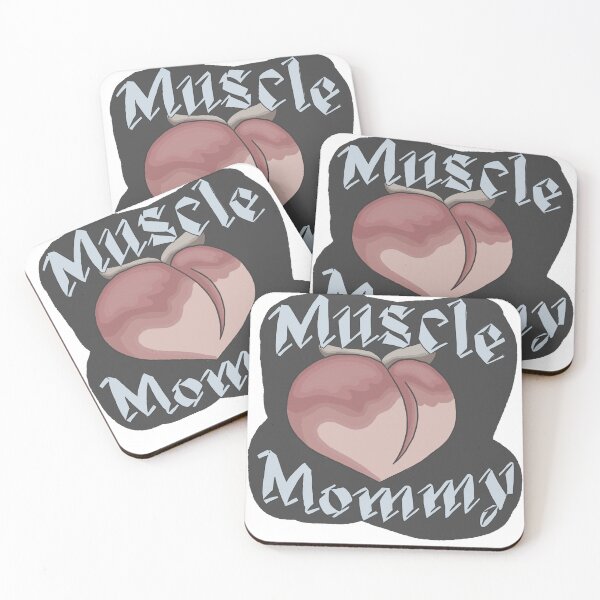 Item preview, Muscle Mommy - peach love designed and sold by Basiinaa.