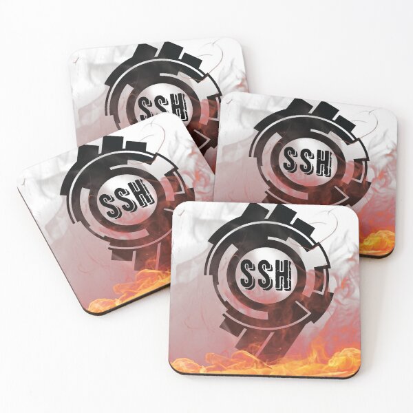 Item preview, SSH Command Line Badge – Fiery Terminal Art for Coders & Hackers designed and sold by GraphixKing999.
