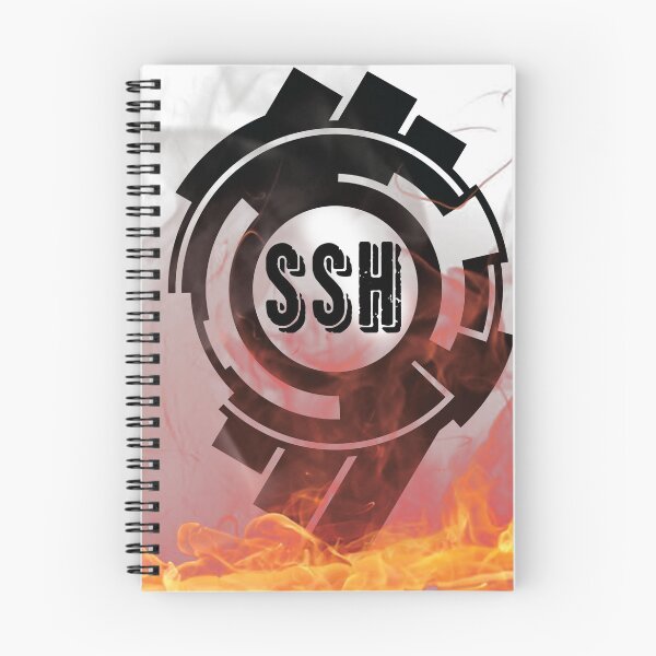 Item preview, SSH Command Line Badge – Fiery Terminal Art for Coders & Hackers designed and sold by GraphixKing999.