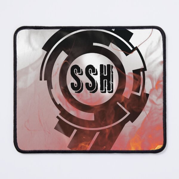Item preview, SSH Command Line Badge – Fiery Terminal Art for Coders & Hackers designed and sold by GraphixKing999.