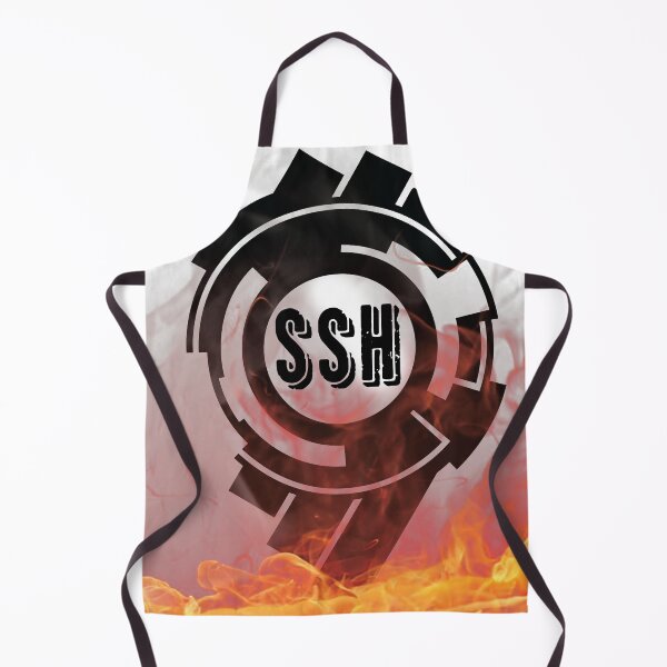 Item preview, SSH Command Line Badge – Fiery Terminal Art for Coders & Hackers designed and sold by GraphixKing999.