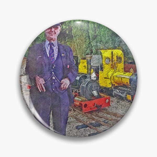 Item preview, Guard at the Copsewood Miniature Railway  designed and sold by designbywhacky.