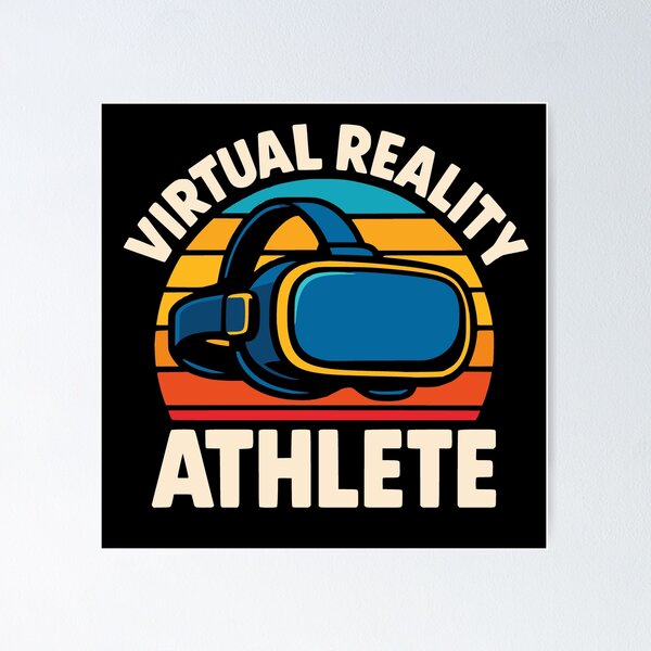Item preview, Virtual Reality Athlete Funny VR Gamer Gift designed and sold by JackCurtis1991.