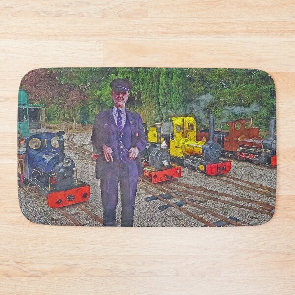 Item preview, Guard at the Copsewood Miniature Railway designed and sold by designbywhacky.