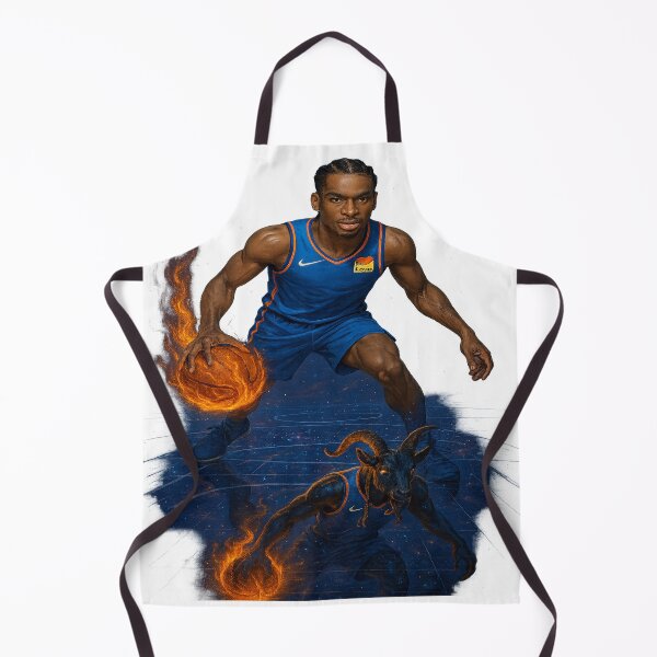 Item preview, Shai Gilgeous-Alexander Mirror GOAT: Cosmic Crossover Legend designed and sold by POD DYNASTY | Original Print On Demand T-Shirt Graphics.