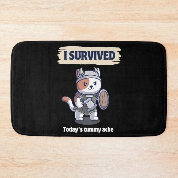 Item preview, I Survived Todays Tunny Ache designed and sold by aussieexplore.