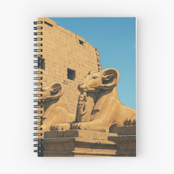 Item preview, Ram-Headed Sphinxes at Karnak Temple designed and sold by KAI-Studio.