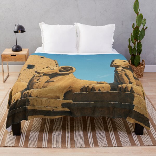 Item preview, Ram-Headed Sphinxes at Karnak Temple designed and sold by KAI-Studio.