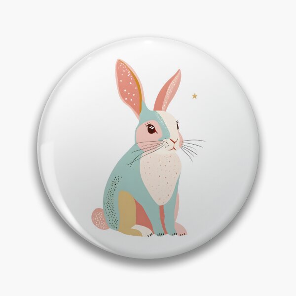 Item preview, Sweet Serenity Bunny - Pastel Whimsy Collection designed and sold by Mossberry Artsy.