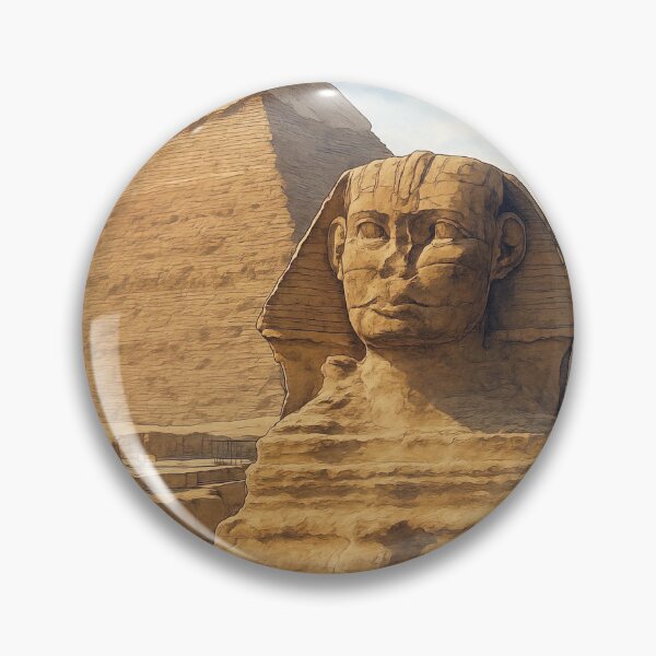Item preview, The Sphinx and The Great Pyramid designed and sold by KAI-Studio.