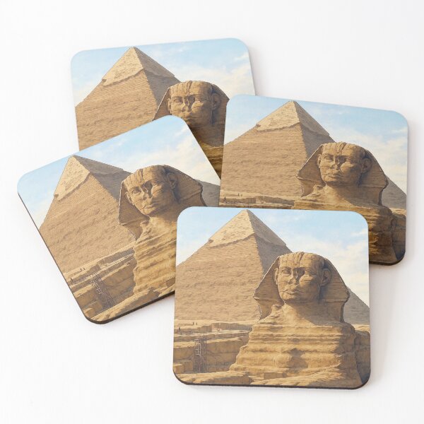 Item preview, The Sphinx and The Great Pyramid designed and sold by KAI-Studio.