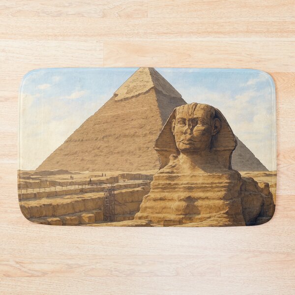 Item preview, The Sphinx and The Great Pyramid designed and sold by KAI-Studio.