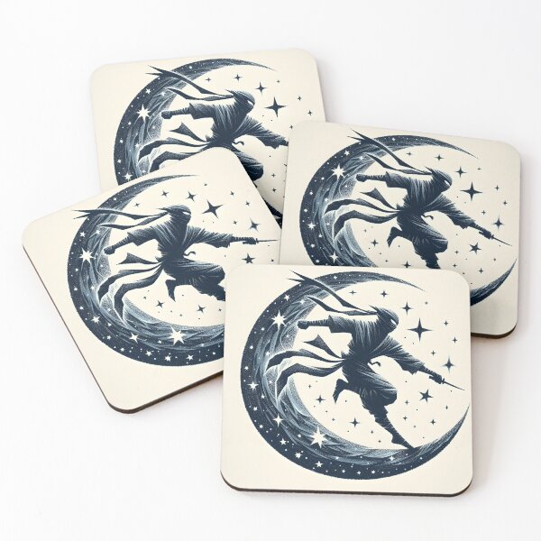 Item preview, Moon Ninja, Ai Generated Art  designed and sold by ACC .
