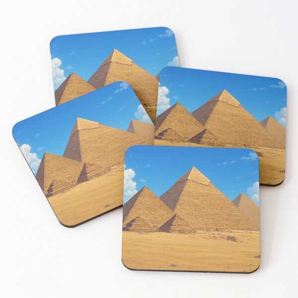 Artikelvorschau, Pyramiden der Nekropole von Gizeh entworfen und verkauft von KAI-Studio.