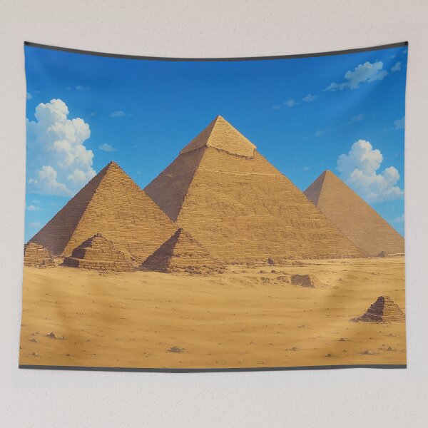 Item preview, Pyramids at The Giza Necropolis designed and sold by KAI-Studio.