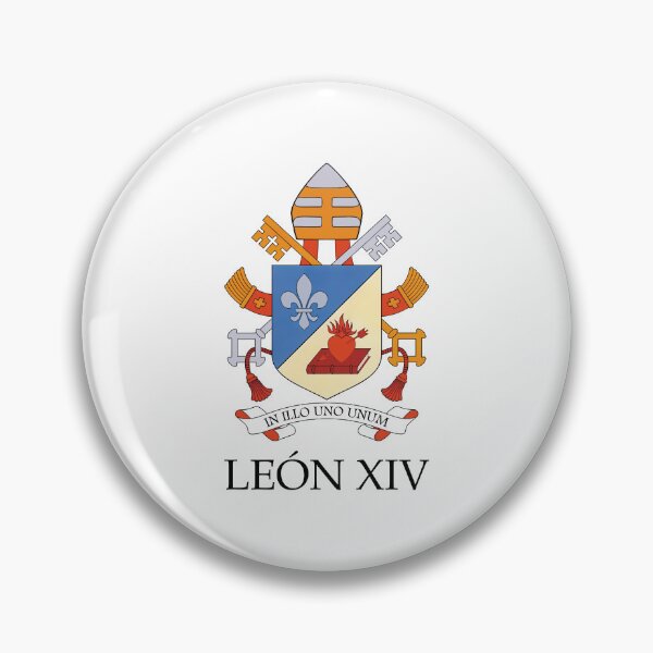 Item preview, Coat of arms with the name of Pope Leo XIV. Coat of arms of Pope Leo XIV designed and sold by charlypicazo.