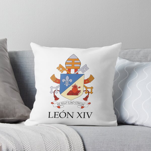Item preview, Escudo con nombre Papa León XIV. Escudo de armas del Papa León 14 designed and sold by charlypicazo.