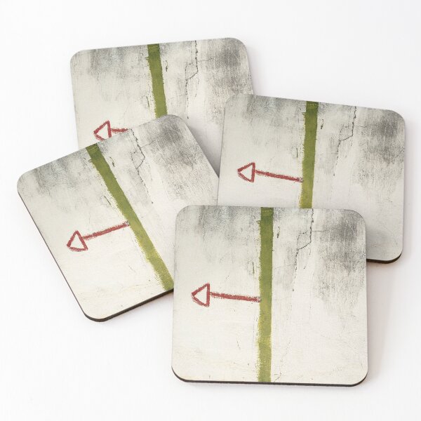Item preview, texture of a white wall with red arrow designed and sold by felipequeiroz.