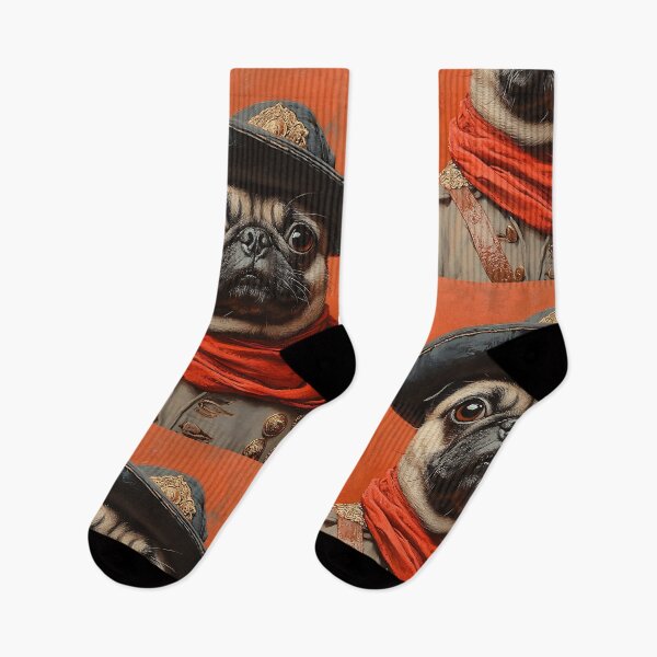 Item preview, Mexican Cowboy Pug - Western Country Pug - Stylish Animal Art designed and sold by Chrisjeffries24.