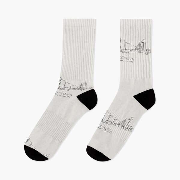 Item preview, Urban Landscape YOKOHAMA - Simple Line Art designed and sold by store-wasabi.